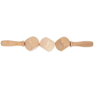 MAGICLULU Wooden Massage Roller Gua Sha Stick for Manual Muscle Relief for Home Spa and Body Relaxation Massage Stick Tool
