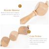MAGICLULU Wooden Massage Roller Gua Sha Stick for Manual Muscle Relief for Home Spa and Body Relaxation Massage Stick Tool view 2