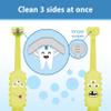 Dr Browns ToothScrubber Toddler Monster Green view 3