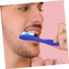 ORFOFE Mini Travel Toothbrush 10pcs Soft Bristle Sturdy Plastic Oral Cleaning Brush for Prison Guards and Inmate Use view 3