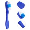 ORFOFE Mini Travel Toothbrush 10pcs Soft Bristle Sturdy Plastic Oral Cleaning Brush for Prison Guards and Inmate Use view 4