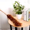 RybdaFDc duster,feather duster, Set Feather Duster Feather Duster with Beech Handle - Attracts Dust Particles - Hand Duster for Home, Office and Car Handle Dusters (Size : B) view 4