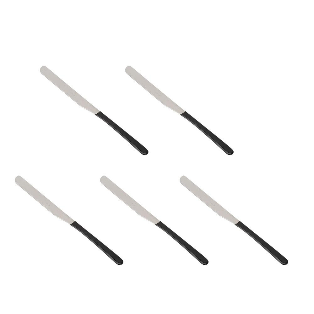5pcs Stainless Steel Makeup Spatula Blending Stirring Cosmetic Mixing Scraper with Quantity for Professional and Home Use