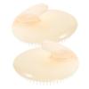 ORFOFE 2pcs Silicone Shampoo Comb for Hair Scalp Massage Wet Dry Use Scalp Exfoliator Hair Scrubber for Shower and Daily Care view 1