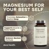 Dova Health Glycinate 300mg - High Absorption Chelated Magnesium Bisglycinate - Pure Magnesium Supplement for Sleep, Stress Relief, Muscle & Bone Support - 120 Vegan Capsules, Made in UK view 2