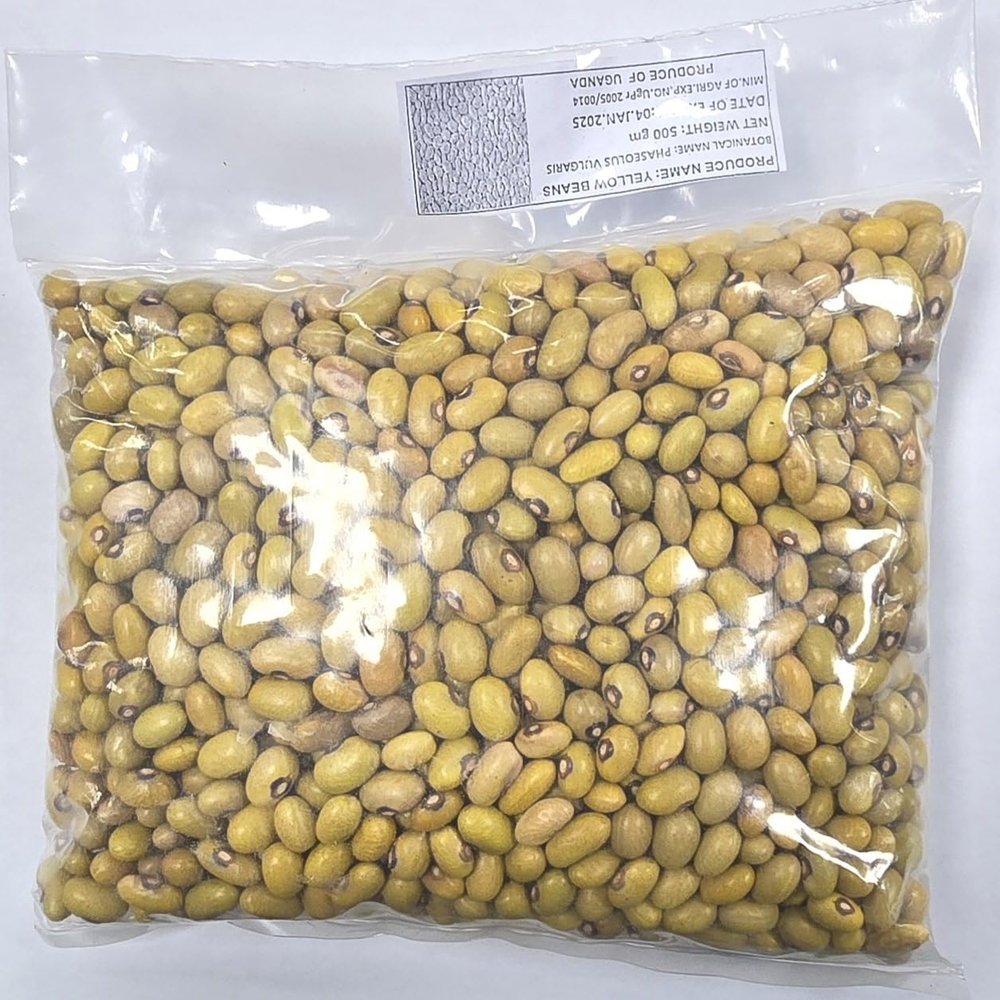 Uganda Yellow Beans I Phaseolus Vulgaris I Product of Uganda I 500G