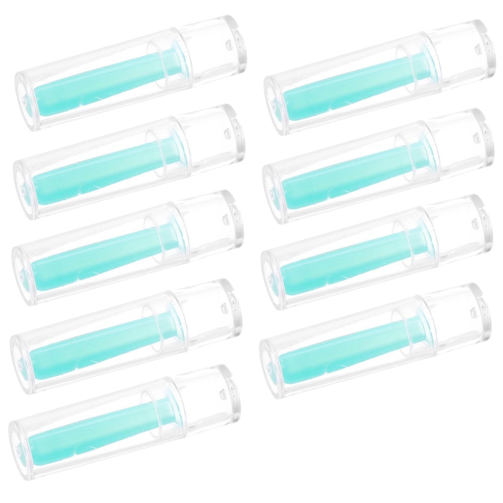 PLAFOPE 12pcs Silicone Contact Lens Remover Sticks Small Portable Contacts Applicator Tools with Storage Box for Daily Lens Care and Nursing Supplies