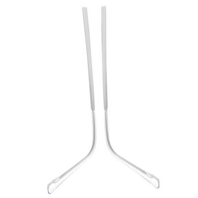 Anneome Metal Eyeglasses Arms Replacement Legs with Tips, Universal Single Tooth Repair Parts for Glasses Frames, for Eyeglasses Repair and Frame Maintenance