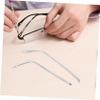 Anneome Metal Eyeglasses Arms Replacement Legs with Tips, Universal Single Tooth Repair Parts for Glasses Frames, for Eyeglasses Repair and Frame Maintenance view 4