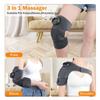 iFutniew Heating Knee Massager Portable Knee Massager Compress Massager Knee Shoulder Elbow 3-In-1Heating Vibration Massager, for Pain Relief view 4