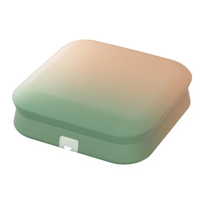 Hard Lens Contact Lens Cleaner, Portable Contact Lens Cleaning Box, Contact Lens Washer with Mirror, Ultrasonic Contact Lens Cleaner with USB Charger, Small & Portable, Fit Disposal Soft Lens, Hard