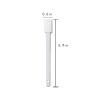 10Pcs Hole Brush,Deep Detail Scrubber,Tiny Window Door Track Groove Gap Cleaning Brush,Bottle Caps Brush,Keyboard Scrub Brush,Cleaner Tool with Thin Handles for Small Hole Corner Spaces(White) view 2