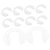Anneome Glasses Nose Pads Anti Slip Es Grip Comfortable Silicone Nose Pads for Eyeglasses 10 Pcs Set view 1