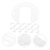 Anneome Glasses Nose Pads Anti Slip Es Grip Comfortable Silicone Nose Pads for Eyeglasses 10 Pcs Set view 3