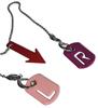 Radiography Pink/Fuchsia Tablet and FB Markers with Chain for Radiographers view 1
