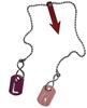 Radiography Pink/Fuchsia Tablet and FB Markers with Chain for Radiographers view 2
