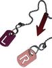 Radiography Pink/Fuchsia Tablet and FB Markers with Chain for Radiographers view 4