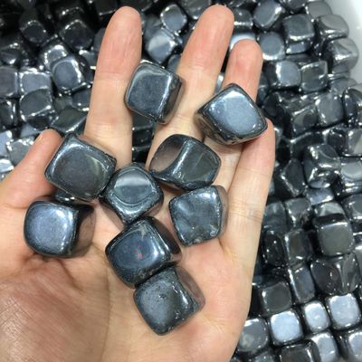 PAJPXPCD Natural Crystal Natural Stones Bulk Hematite Tumbled Stone Crystal Stone (Size : White)