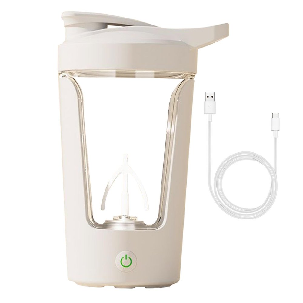 Tedious Cup Mixer for Protein Shakes, Portable Shaker Cups Protein Blender Cup, Long-Lasting, Efficient Mixing Cup, Leak-Proof for Women Men Fitness Enthusiasts, Protein Shakes