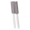 Rordigo Pumice Stone for Toilet Bowl Cleaning, Scouring Stick with Handle, Rust.Remover for Tile Bath-Tub, Powerfully Away Hard Water Ring, Grey view 1