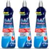 Finish, Dishwasher Rinse Aid, Rinse & Shine Cleaner, 400ml (3 x 400ml, Total 1.2L), Ultimate Clean & Diamond Shine, Glass Protection, Spot Prevention, Better Drying vs Finish Detergent alone view 1