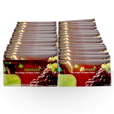 (30 Packs) Phytoscience Double Stem Cell Anti Ageing Boost Immune Antioxidant Reduce Wrinkles Fine Lines Skin Texture (14 Sachets/Pack)