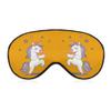 Funny Unicorn Dancing Ballet Pastel Sleep Mask with Adjustable Strap, Comfortable Soft Eye Mask Sleeping Aid, Light-Blocking Eye Masks view 1
