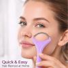 Spring Facial Hair Remover, Portable Stainless Steel Spring Epilator, Facial Epilator, Hair Eraser for Women, Upper Lip, Chin, Cheeks, Stainless Steel and Plastic view 4