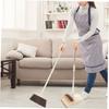 TOPBATHY Broom Dustpan for Home Floor Cleaning Stainless Steel Tool Long Handle Broom and Dustpan Cleaning Supplies view 2