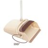 TOPBATHY Broom Dustpan for Home Floor Cleaning Stainless Steel Tool Long Handle Broom and Dustpan Cleaning Supplies view 3