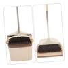 TOPBATHY Broom Dustpan for Home Floor Cleaning Stainless Steel Tool Long Handle Broom and Dustpan Cleaning Supplies view 4