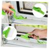SEWOART 4pcs Window Track Cleaning Brush Crevice Cleaner Long Handle Scrub Brush Window Groove Cleaning Tool Home Kit view 3