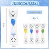 GMHLLES Kids Toothbrush Timer, 4 Pcs 2-Minute Smile Hourglass Timer for Maintaining Oral Hygiene, Perfect for Children's Day Gift view 2