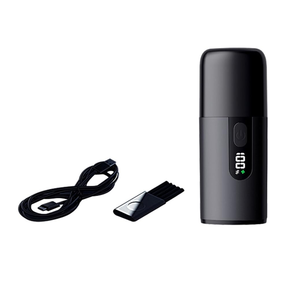 iFutniew Nose Hair Trimmer Electric Nose Hair Trimmer for Both Men and Women with LCD Display Dual Edge Blade USB Rechargeable Trimmer Nose Clippers