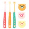 FOYTOKI 3pcs Boys and Girls Toothbrushes Soft Bristles Boy Girl Brush for Years view 1