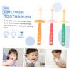 FOYTOKI 3pcs Boys and Girls Toothbrushes Soft Bristles Boy Girl Brush for Years view 2