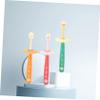 FOYTOKI 3pcs Boys and Girls Toothbrushes Soft Bristles Boy Girl Brush for Years view 3