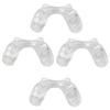 MAGICLULU 4pcs Silicone Eyeglass Nose Pads for Glasses and Optical Frames, Supple and Anti-skid Design to Reduce Nose Burden, Replacement Pads for Comfortable Daily Wear view 1