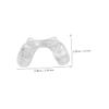 MAGICLULU 4pcs Silicone Eyeglass Nose Pads for Glasses and Optical Frames, Supple and Anti-skid Design to Reduce Nose Burden, Replacement Pads for Comfortable Daily Wear view 2