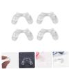 MAGICLULU 4pcs Silicone Eyeglass Nose Pads for Glasses and Optical Frames, Supple and Anti-skid Design to Reduce Nose Burden, Replacement Pads for Comfortable Daily Wear view 4
