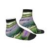 ZISHAK Lavender And Daisy Print Comfortable Straight Tube Socks,Ideal For Sports And Leisure Activities, Lavender and Daisy, One size view 4