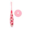 MAGICLULU Portable Silicone Baby Toothbrush U-Shaped Brush Head Soft Toddler Tooth Cleaner Safe Infant Dental Care Tool for Travel and Daily Use view 1