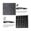 Rubber Threshold Ramp, 4" 5" 6" 7" 8" Rise Wheelchair Ramp Doorway, Non-Slip Textured Surface Rubber Ramp for Wheelchair Car Scooter,Size : 50x100x14cm view 2