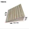2" 3" 4" 5" 6" Rise Wooden Threshold Ramp for Home/Front Door/Yard/Doorways, Wheelchairs Walkers Car Motorcycle Entry Steps Transition Ramp(Size : 25.8x30x7cm/10.1x11.8x2.7in) view 3