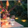 ABOOFAN Glass Flask for Matches Storage Capacity for Wedding Favors Crafted Material as Match Present Holder view 3