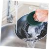PLAFOPE Drill Scrubber Pad Grey Self-adhesive Scouring Disc Abrasive Cleaning Pads for Household Surfaces Cars Tiles Fleece Texture view 2