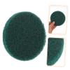 PLAFOPE Drill Scrubber Pad Grey Self-adhesive Scouring Disc Abrasive Cleaning Pads for Household Surfaces Cars Tiles Fleece Texture view 4