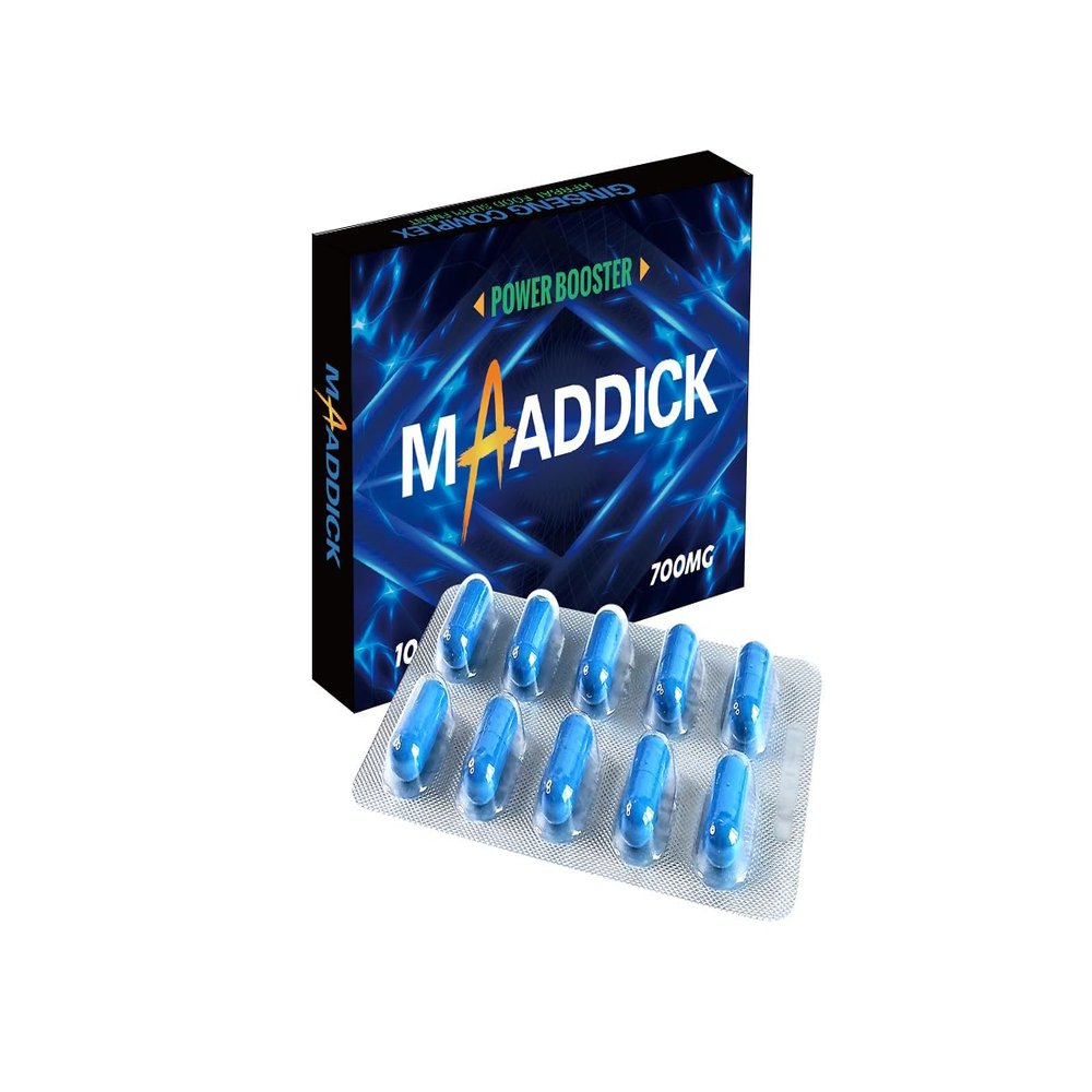 MAADDICK Extra Strong 700MG | Maximum Duration, Immediate Effect, Without Contraindications, 100% Natural LIBIDO Booster Stronger for Longer Formula.