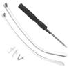 Gogogmee Double-tooth Eyeglasses Arm Replacement Legs for Glasses Repair, Universal Glasses Temple Accessories Suitable for Sunglasses and Optical Frames view 1