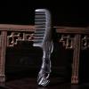 WANSLO Hair Comb Household Fine-tooth Comb Chinese Retro Style Comb Bathroom Shower Comb With Handle Design Hair Straightener view 3